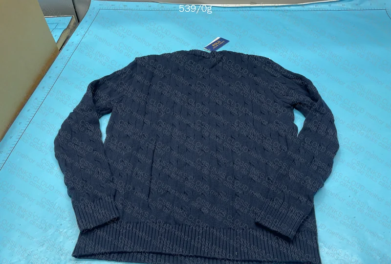 Ralph Lauren Sweater (Two Colors: White and Navy Blue) 2