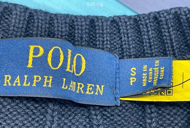 Ralph Lauren Sweater (Two Colors: White and Navy Blue) 4