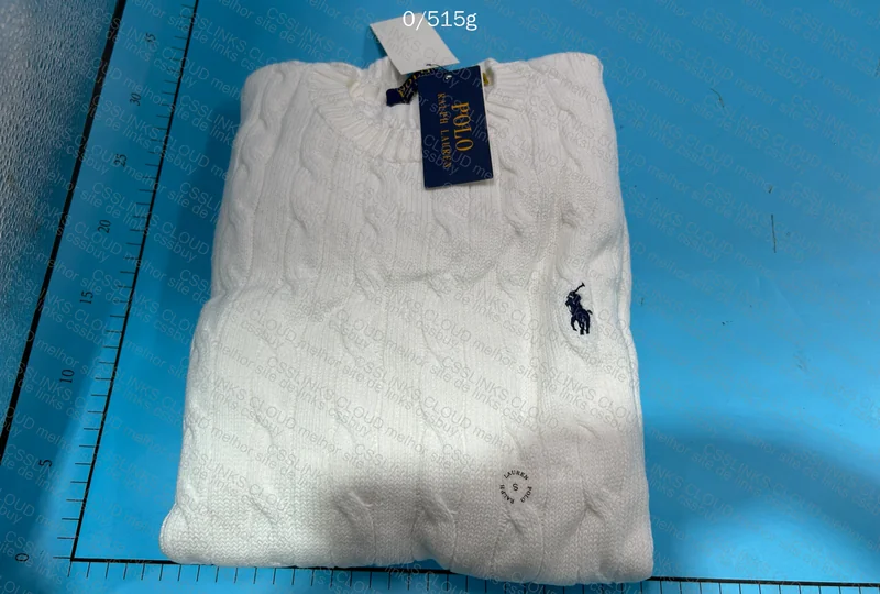Ralph Lauren Sweater (Two Colors: White and Navy Blue) 7