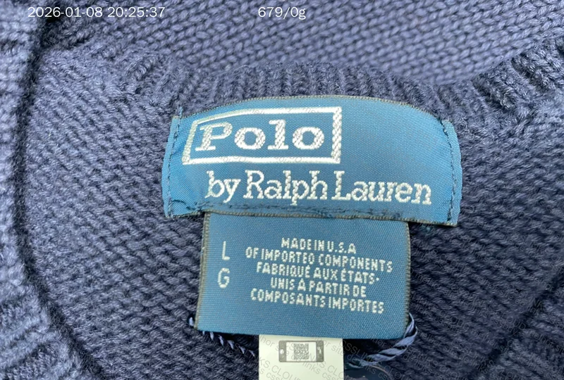 Sueter Ralph Lauren Flag (bandeira) 10