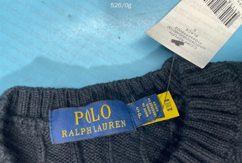 Ralph Lauren Black Tricot Sweater 3