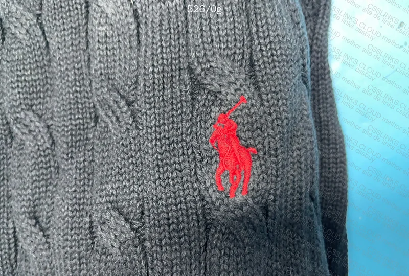 Ralph Lauren Black Tricot Sweater 4