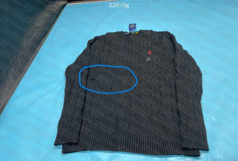 Ralph Lauren Black Tricot Sweater 6