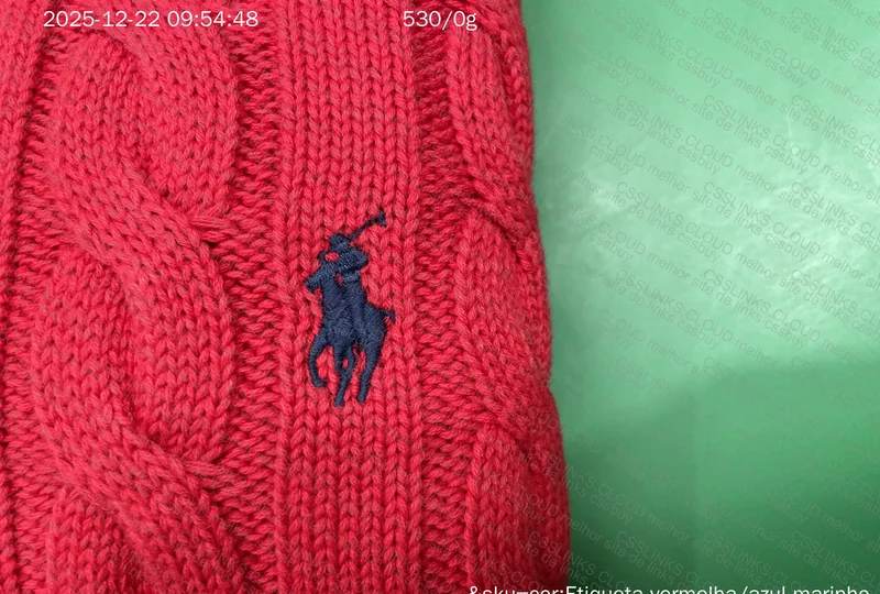 Ralph Lauren Red Sweater 2