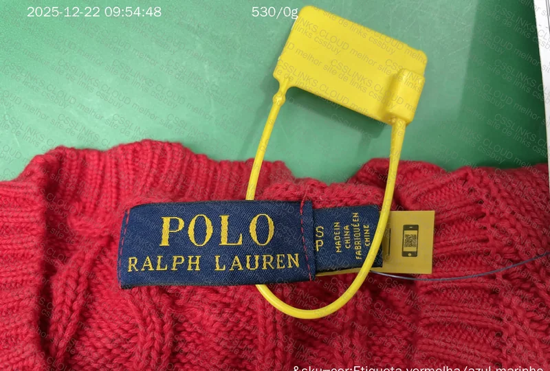 Ralph Lauren Red Sweater 3