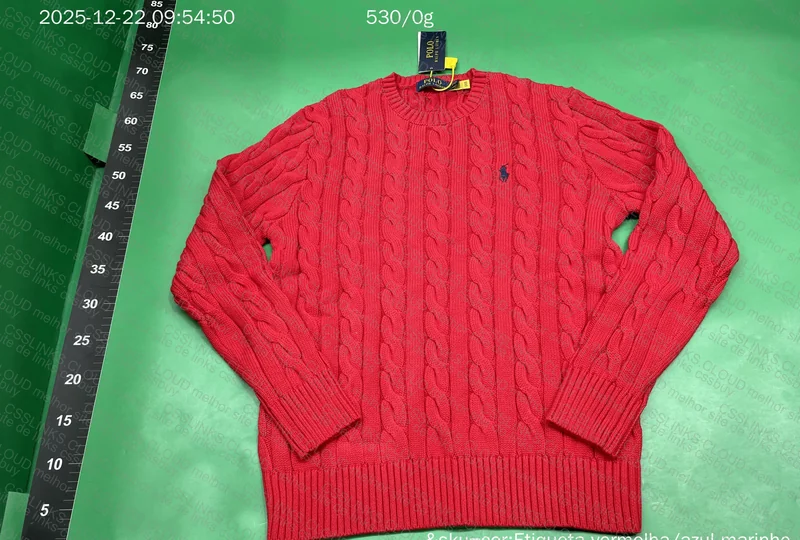 Ralph Lauren Red Sweater 4