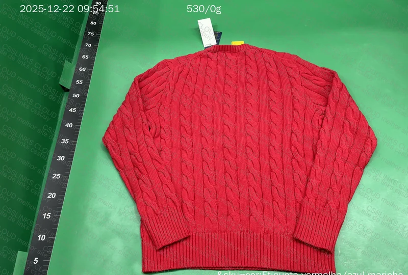 Ralph Lauren Red Sweater 5