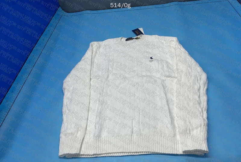 White RL Sweater 3