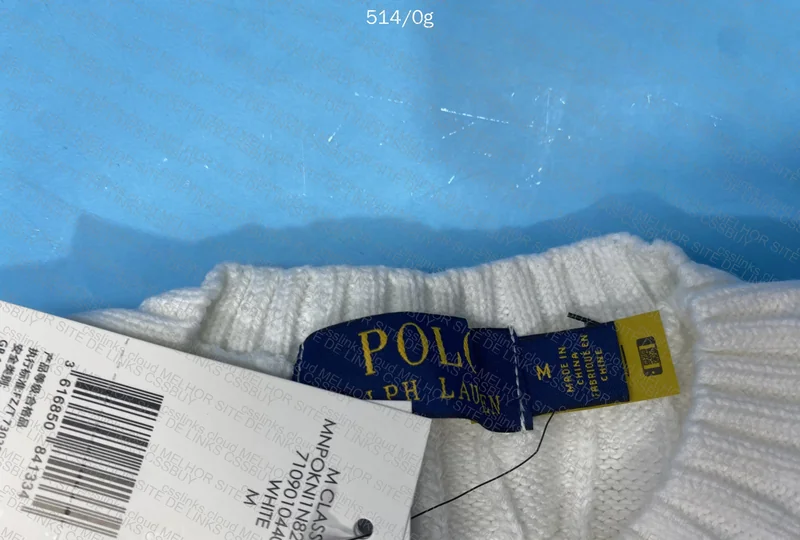 White RL Sweater 4