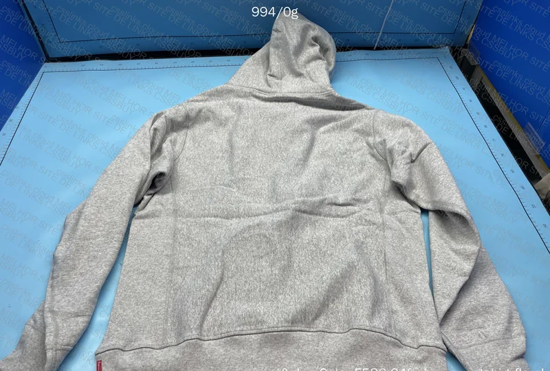 Supreme Box Logo Hooded Sweatshirt Sweatshirt (FW24) Heather Grey 5