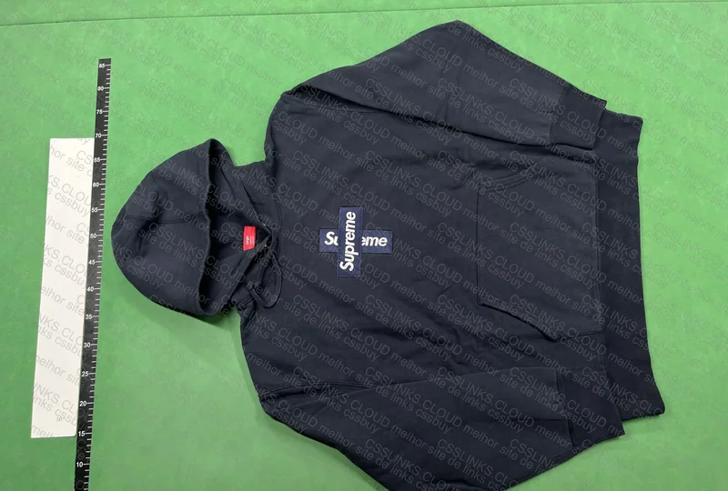 Supreme Cross Box Logo (navy)