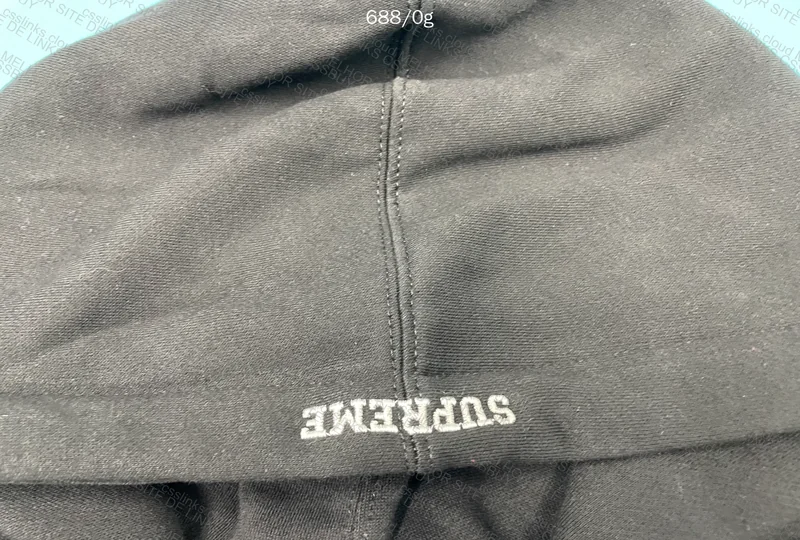 Supreme Hoodie S Logo Zip Up Hooded Sweatshirt 4