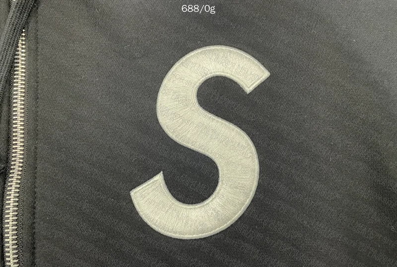 Supreme Hoodie S Logo Zip Up Hooded Sweatshirt 8
