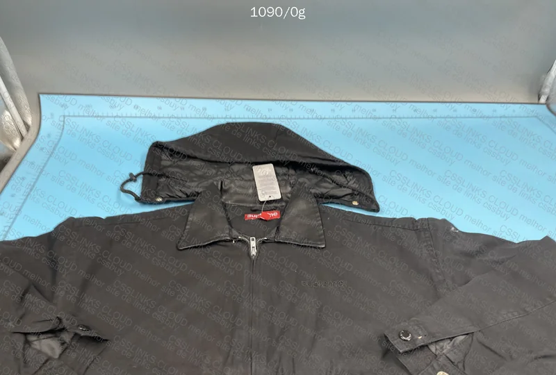 Supreme Leather Collar Utility Jacket (FW24) 2