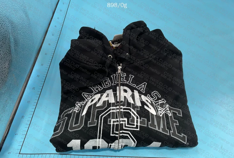Supreme MM6 Maison Margiela Zip Up Hooded Sweatshirt