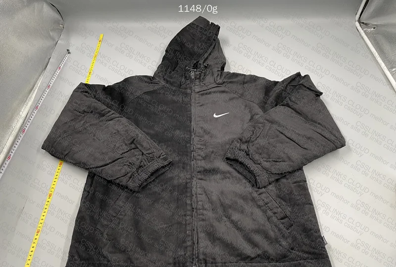 Supreme Nike Arc Corduroy Hooded Jacket Black