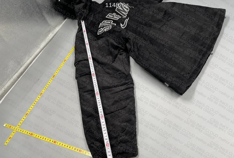 Supreme Nike Arc Corduroy Hooded Jacket Black 10