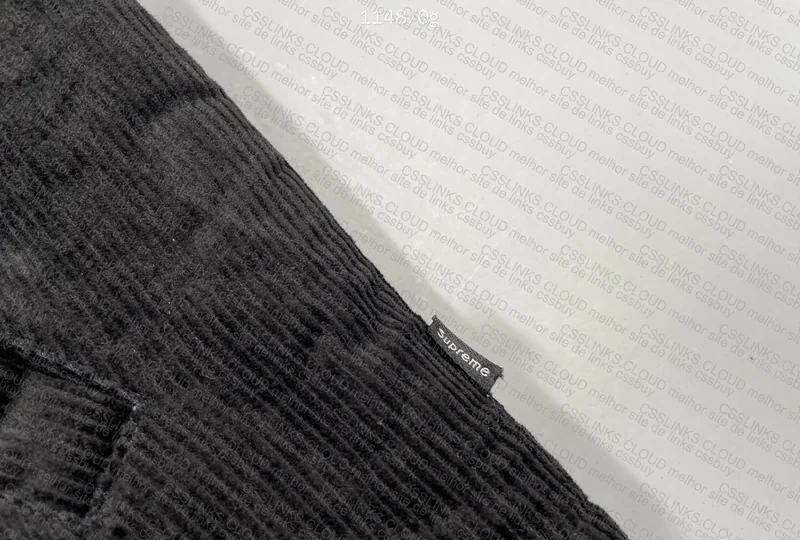 Supreme Nike Arc Corduroy Hooded Jacket Black 2