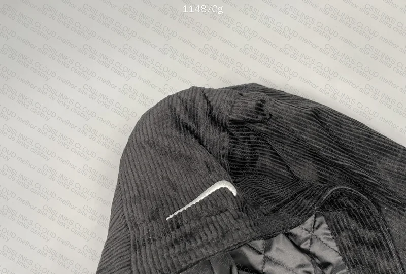 Supreme Nike Arc Corduroy Hooded Jacket Black 3