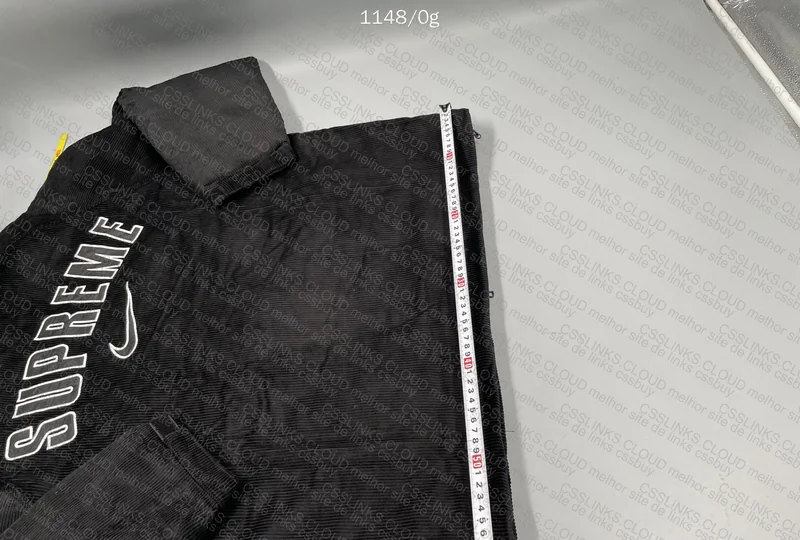 Supreme Nike Arc Corduroy Hooded Jacket Black 7