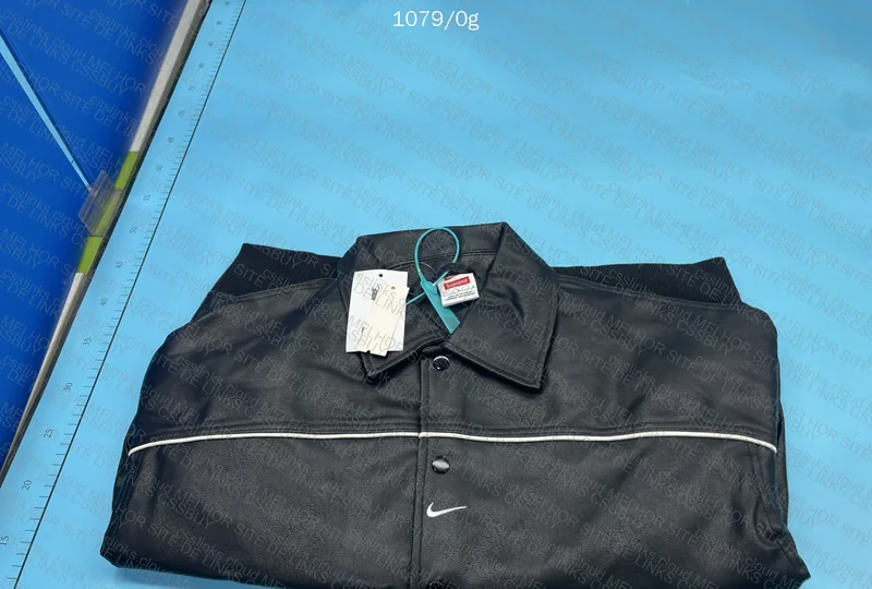 Supreme Nike Leather Varsity Jacket 3