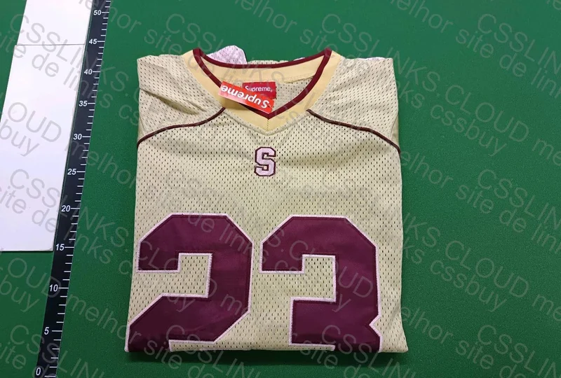 Supreme Perfect Season Football Jersey Gold