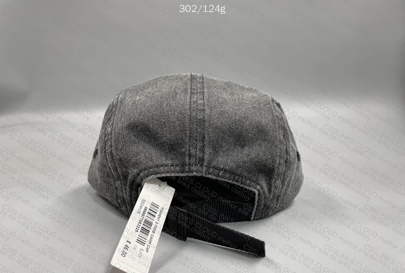 Supreme Pigment 2-tone Camp Cap Black 3