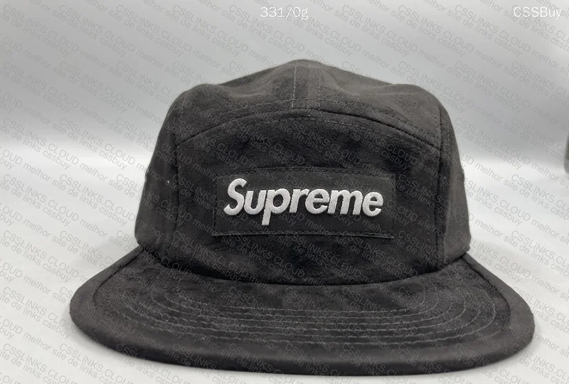 Supreme Suede camp cap 2