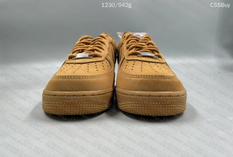 Supreme x Air Force 1 Low SP Wheat 5