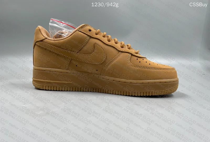 Supreme x Air Force 1 Low SP Wheat 7