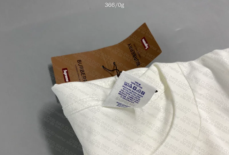 Supreme x Burberry Box Logo T-Shirt