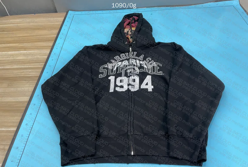 supreme x maison margiela hoodie 4