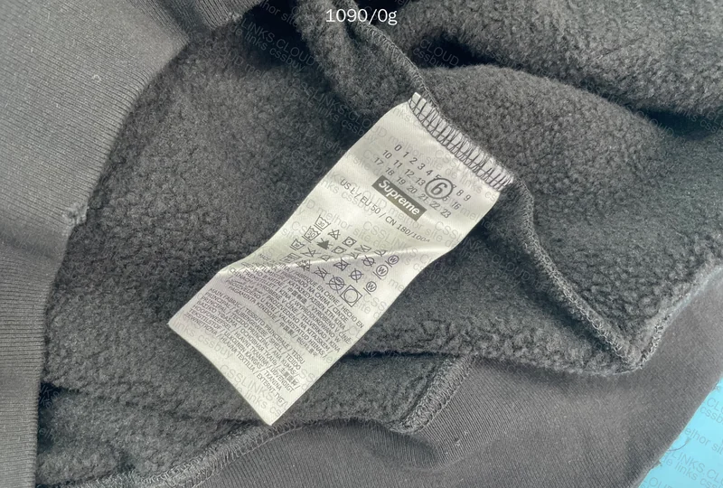supreme x maison margiela hoodie 7