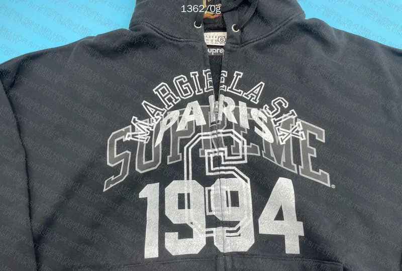 Supreme x Margiela zip up MVT 8