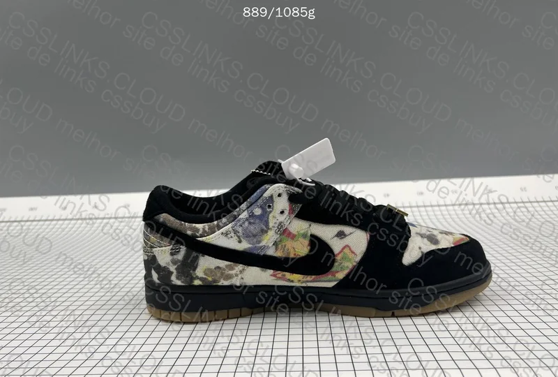 Supreme x Nike SB Dunk Low Rammellzee JMDY 5