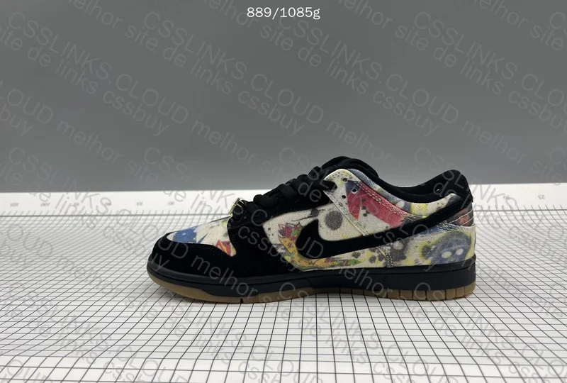 Supreme x Nike SB Dunk Low Rammellzee JMDY 9