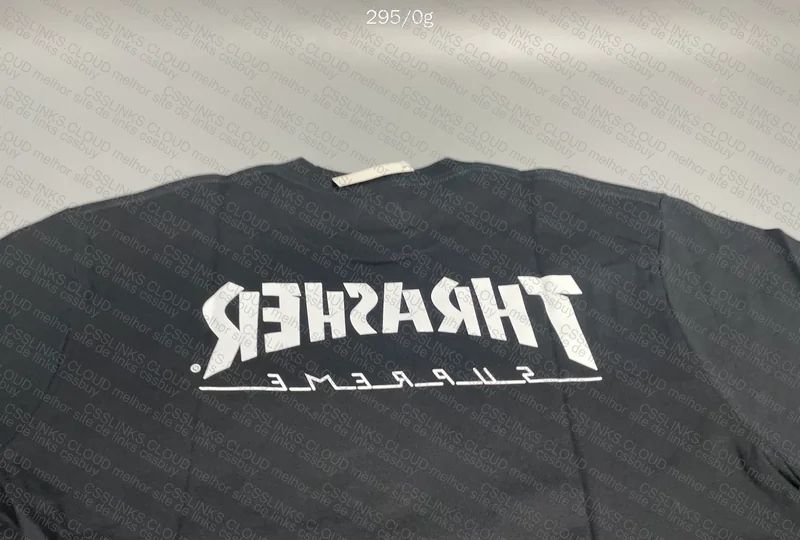 Supreme x Thrasher Game Tee Black 5