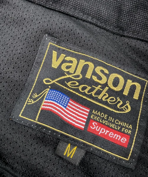 Supreme x Vanson Jacket