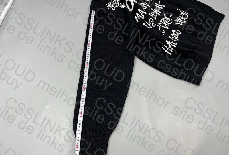 Stussy Care Label Sweater (With Measurements) 5