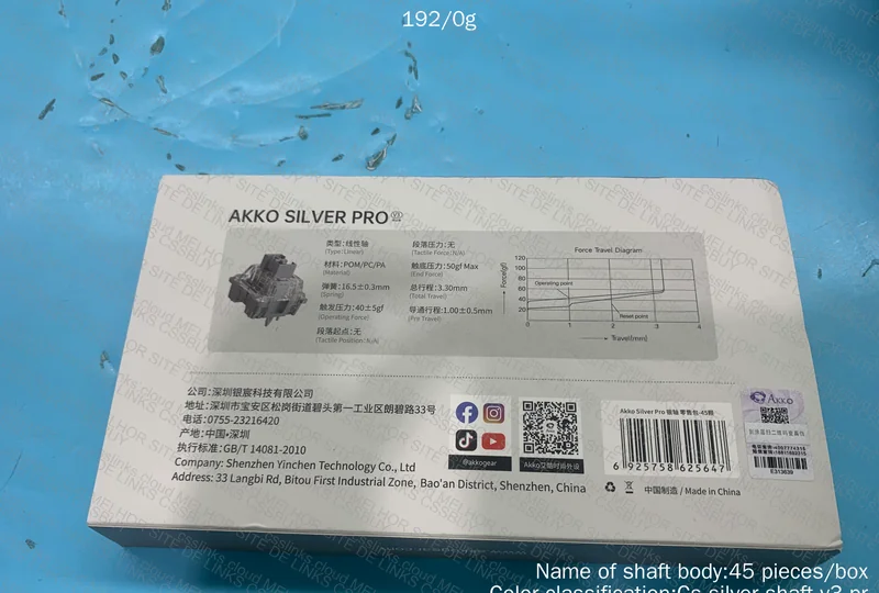 Akko Silver Pro Switch 45 Units 4