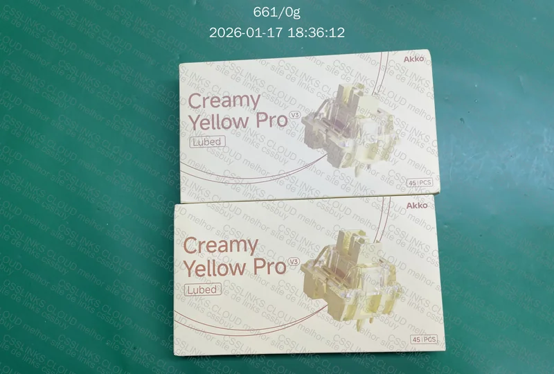 Switches AKKO - V3 Pro Cream Yellow 2