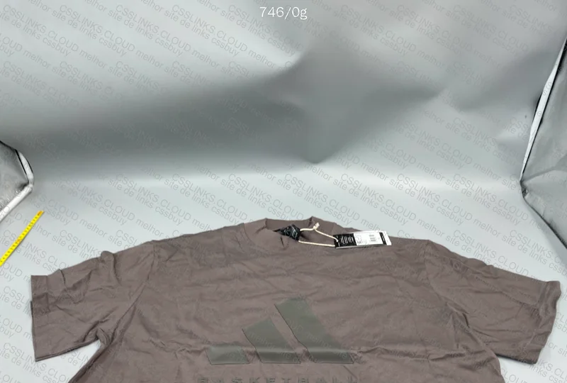 Adidas Basketball T-Shirt (With Measurements) 6