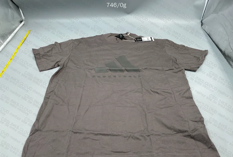 Adidas Basketball T-Shirt (With Measurements) 7