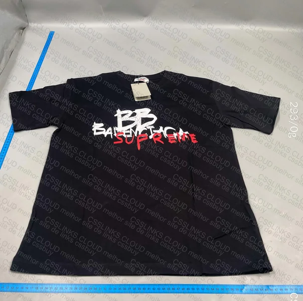 T-SHIRT Balenciaga x Supreme 3