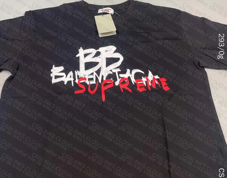 T-SHIRT Balenciaga x Supreme 6