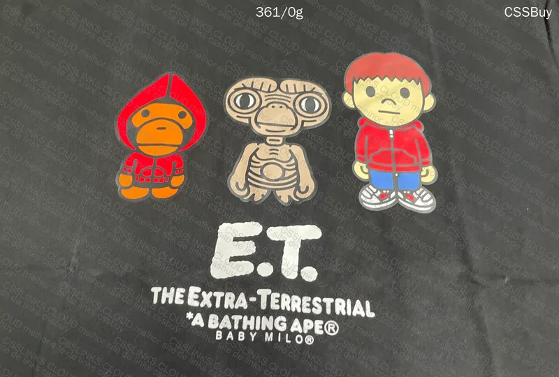 T-Shirt BAPE + E.T. 4