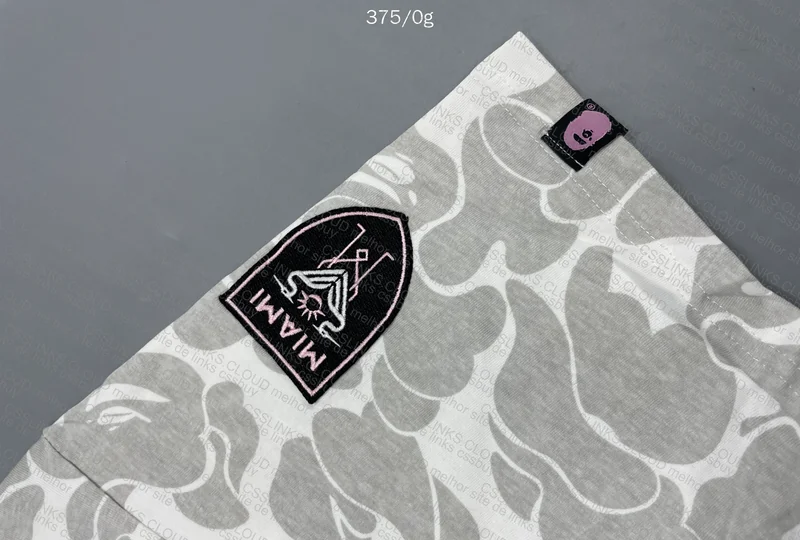 Bape x Inter Miami Gray T-shirt 2