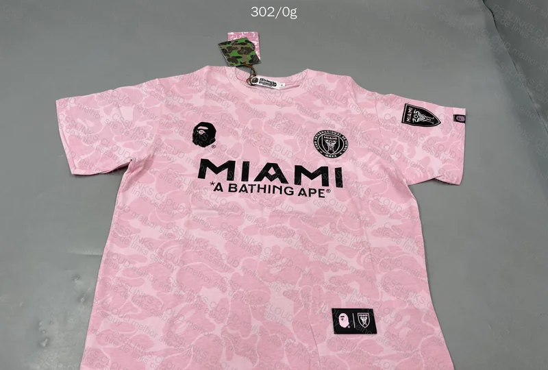 Bape x Inter Miami Pink T-shirt