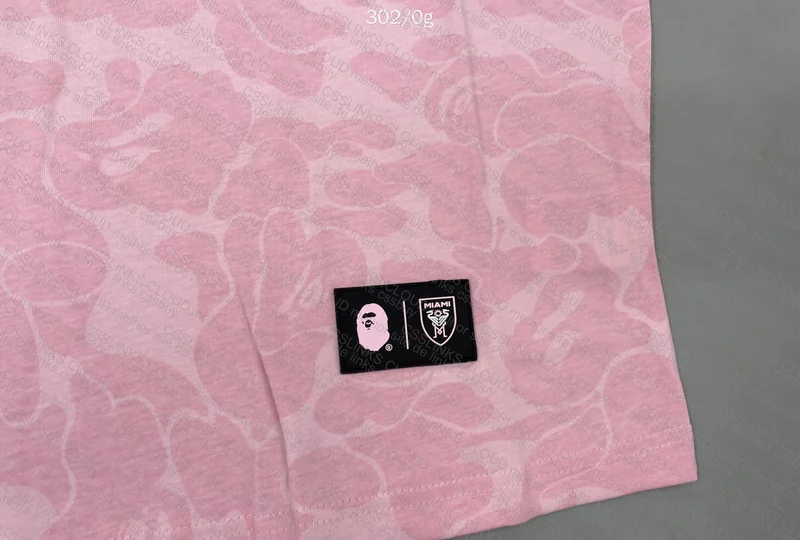 Bape x Inter Miami Pink T-shirt 2