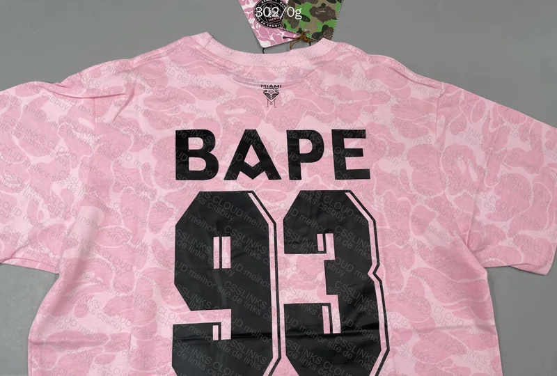 Bape x Inter Miami Pink T-shirt 7